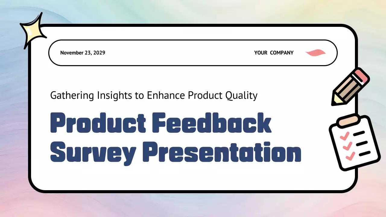 Blue Modern Product Presentation