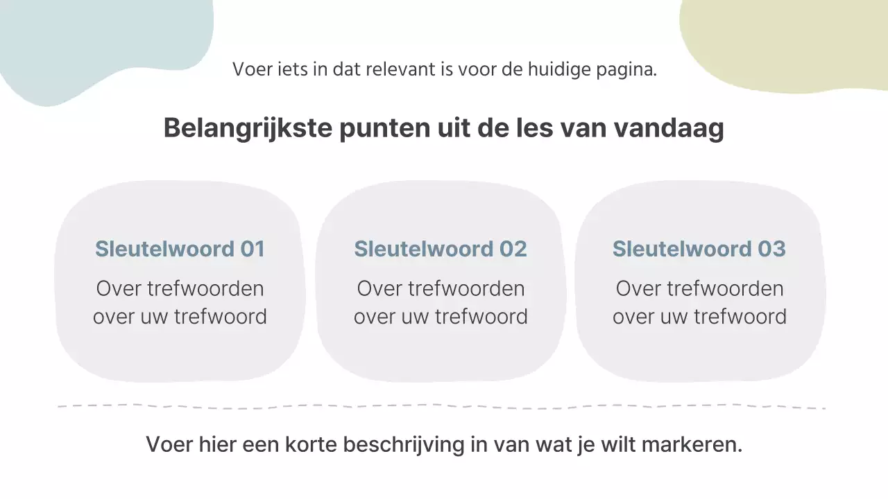 Grijs en eenvoudig lesmateriaal voor schoolleraren