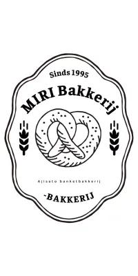 Retro patisserie bakkerij logo