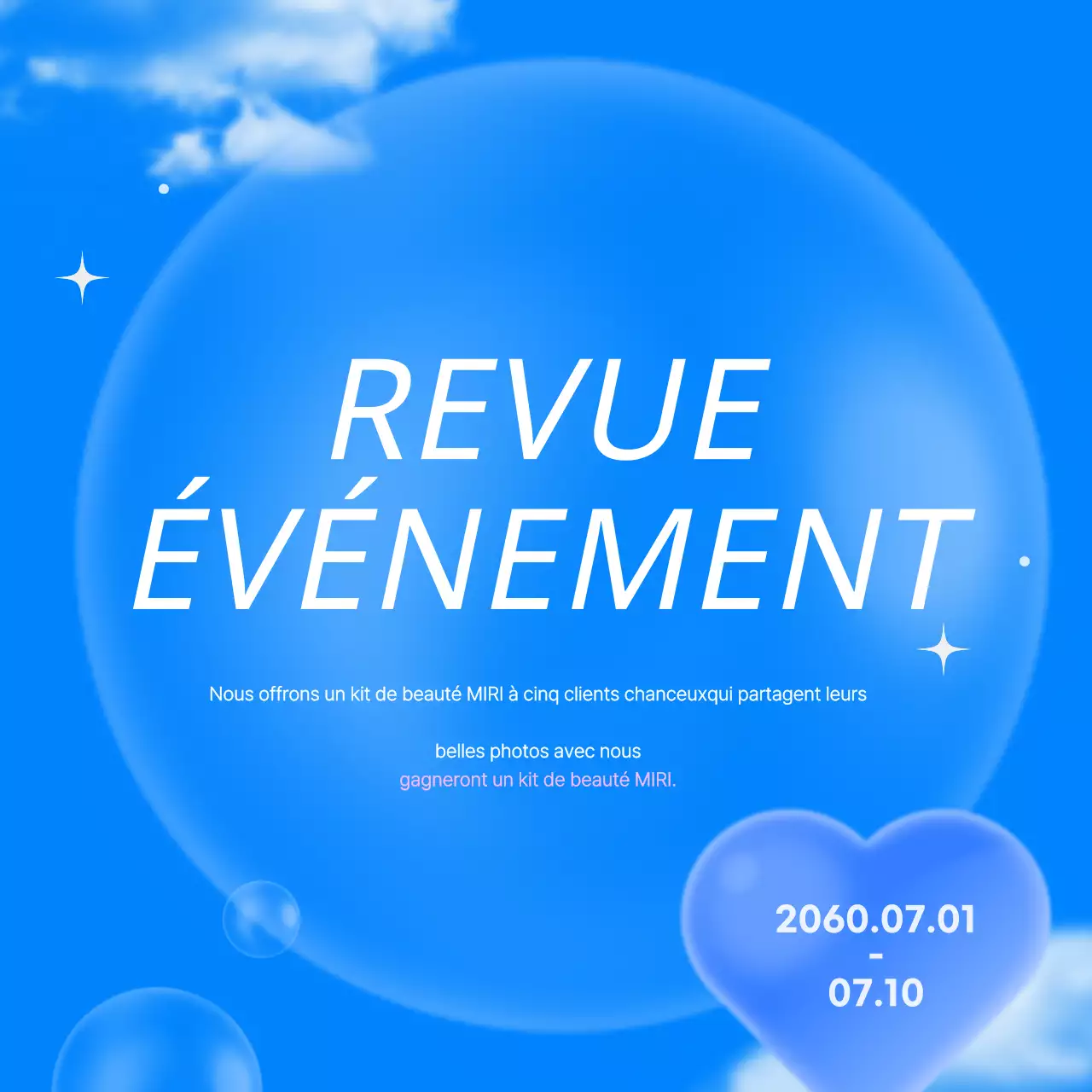 Un tour d'horizon de nos événements estivaux préférés en bleu