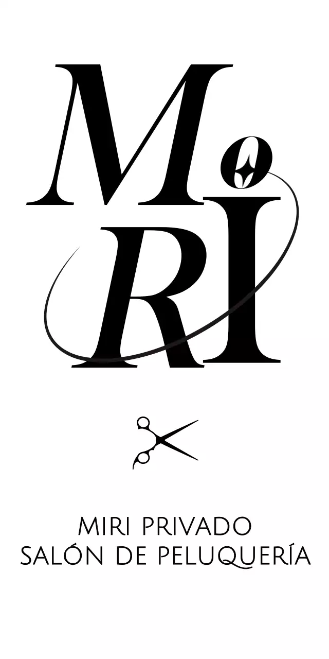 Logotipos de peluquerías privadas con estilo