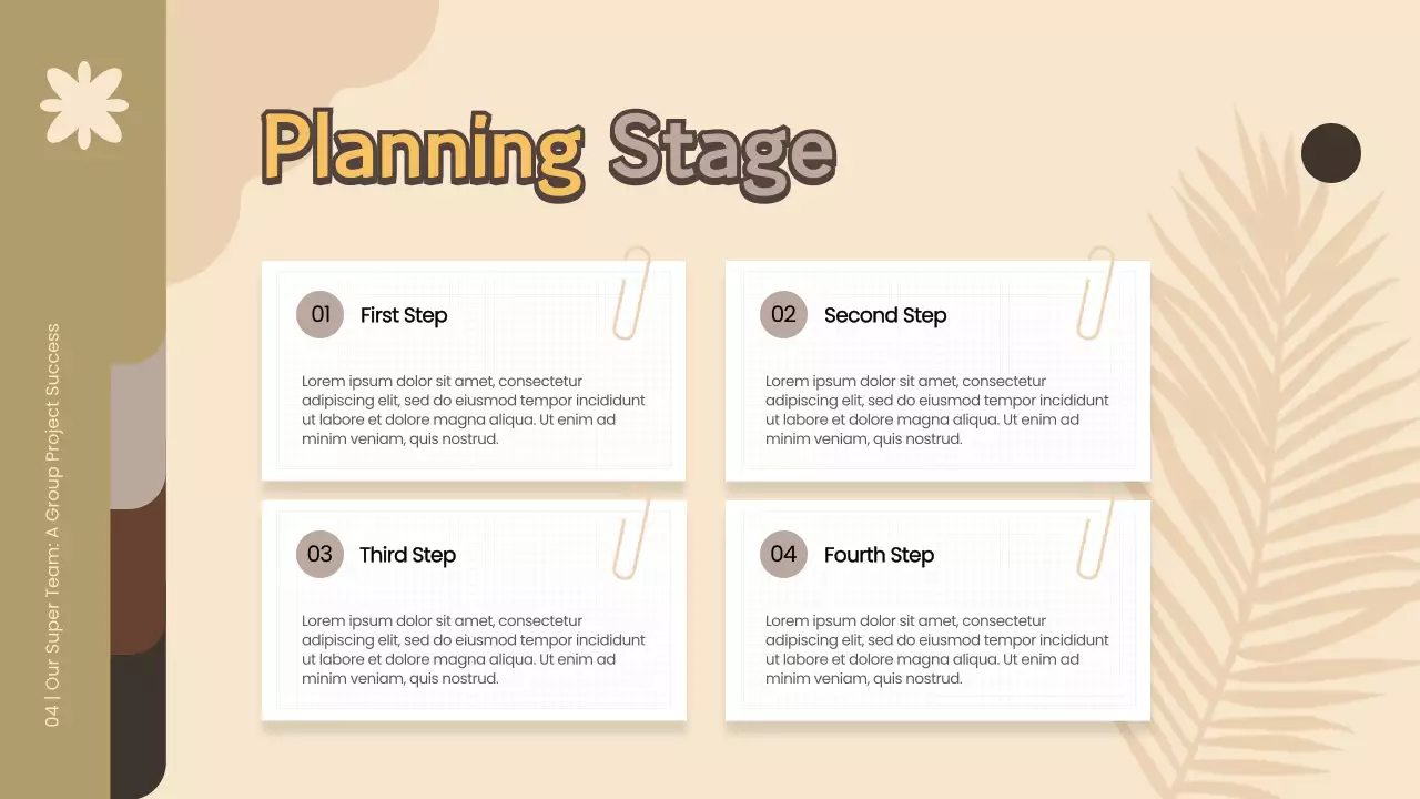 Beige Modern Project Presentation