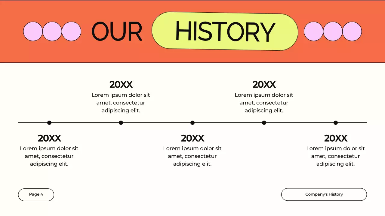 Presentasi Profil Desain Modern Berwarna-warni