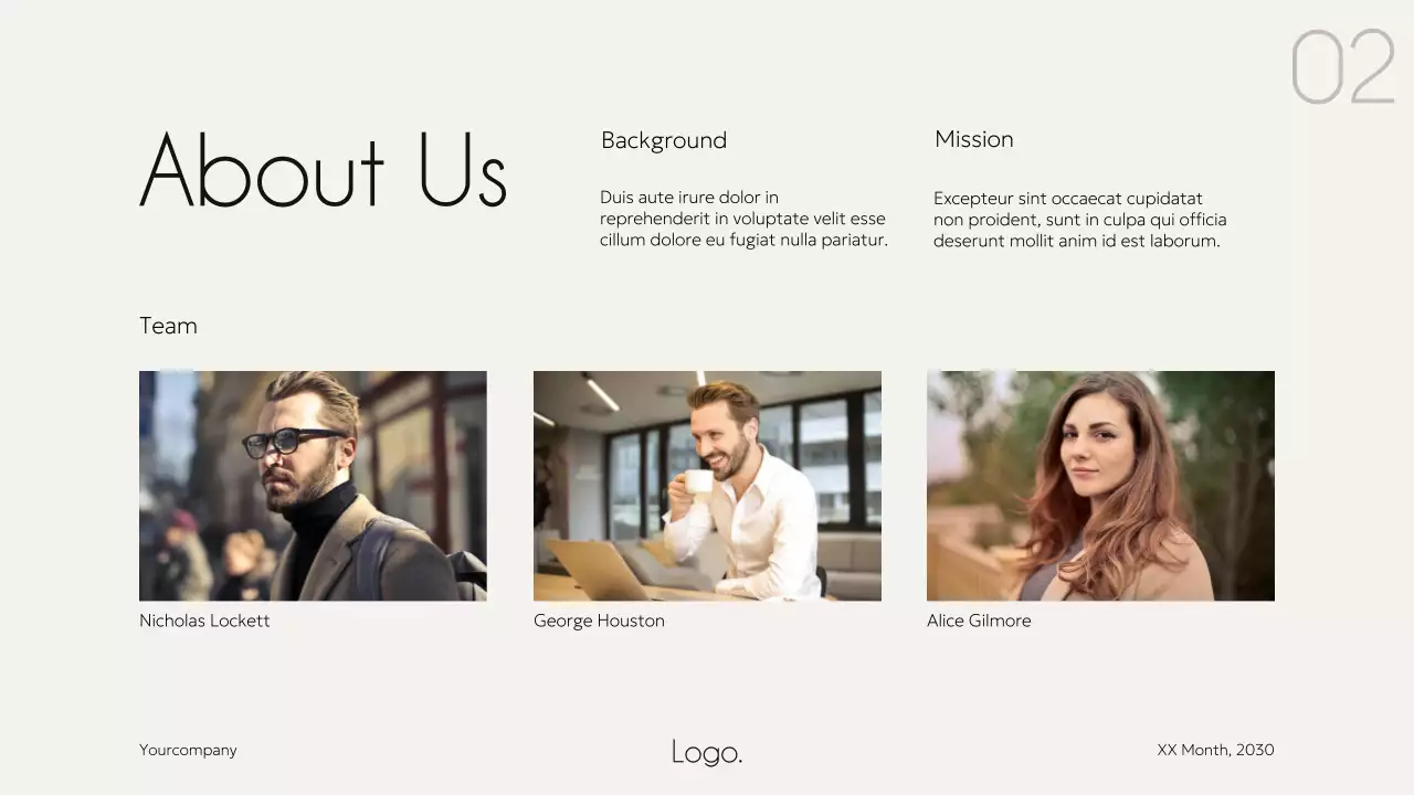 Beige Modern Housing Pitch Presentation