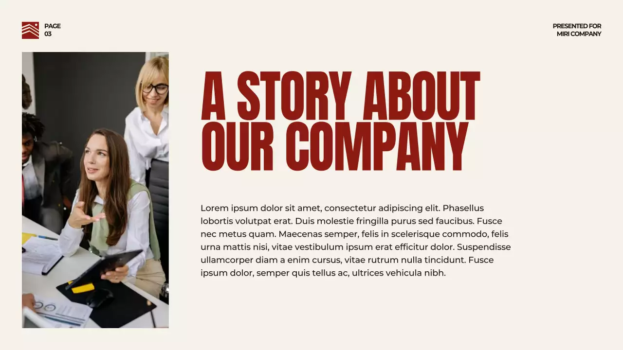 Beige Professional Business Presentation