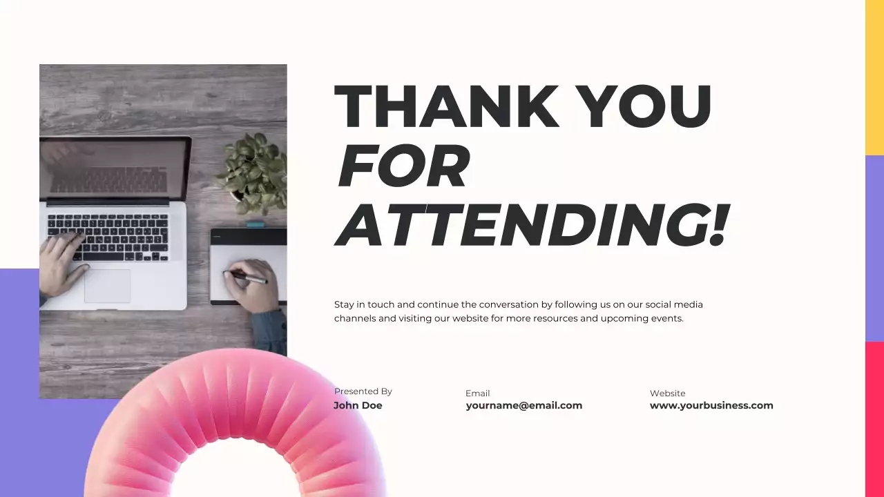 Purple Modern Business Guide Presentation