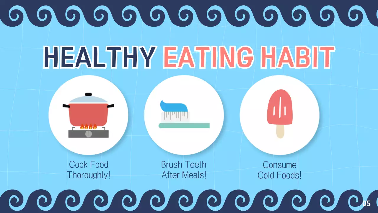 Blue Simple Summer Guide Presentation