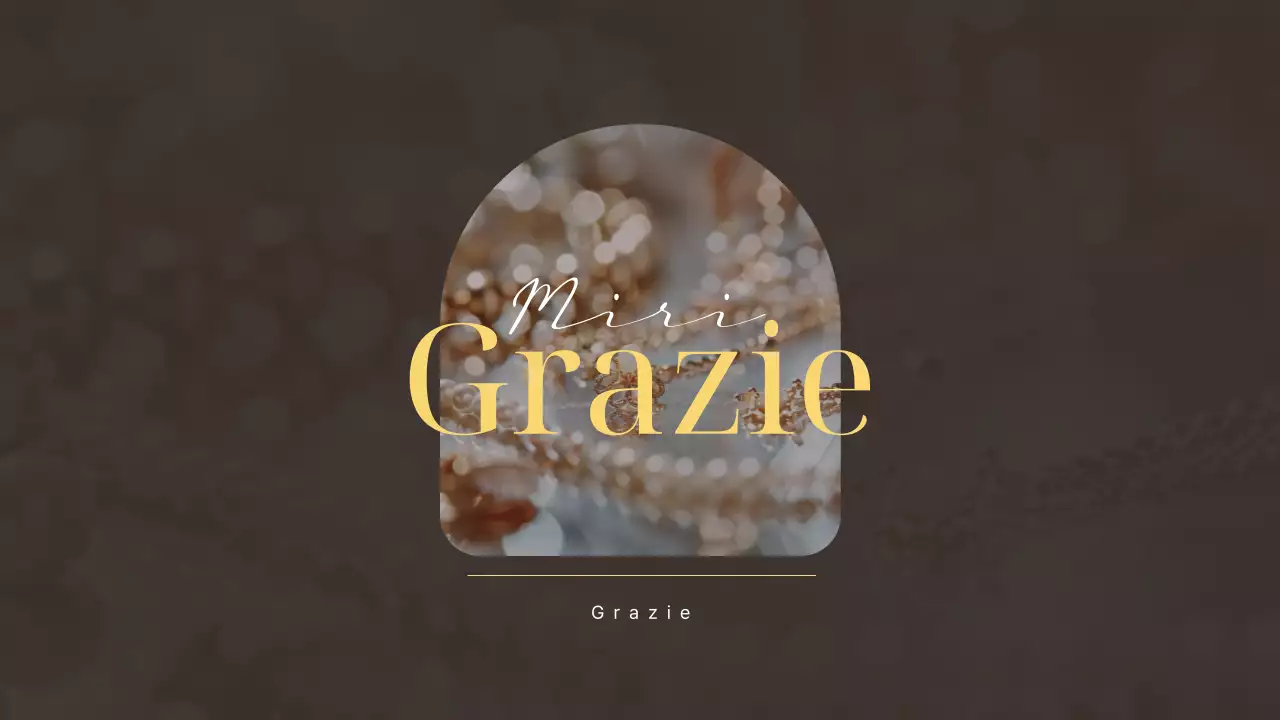 Un marchio di lusso per piccole imprese in giallo e marrone