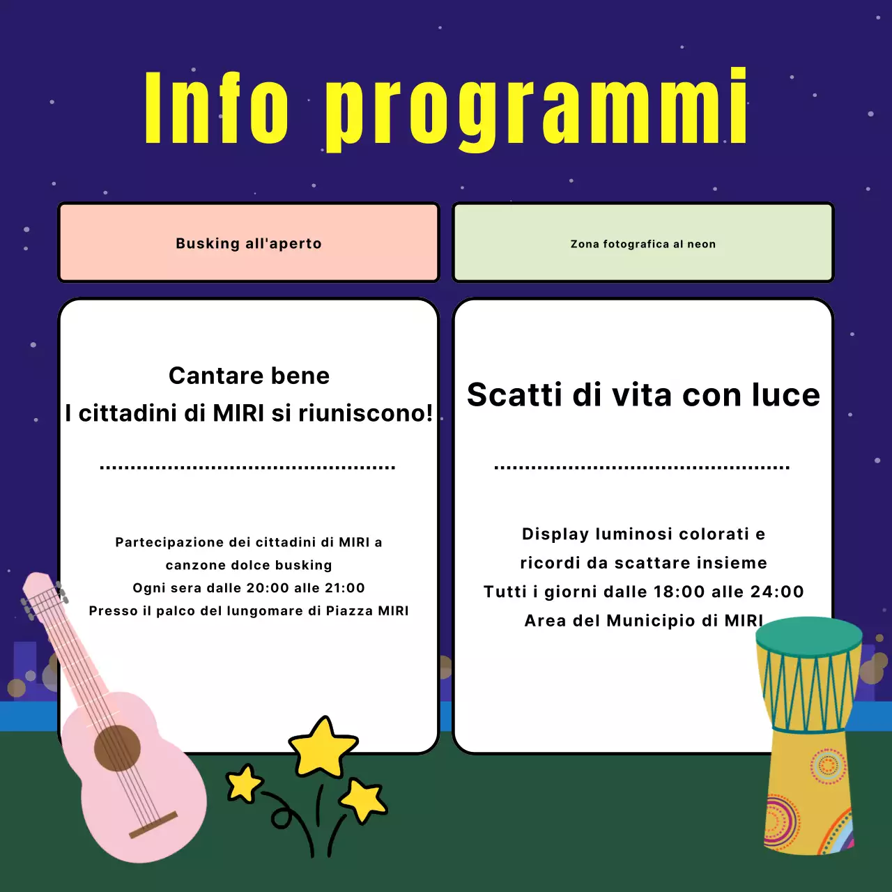 Promuovere proiezioni di film all'aperto con la tendenza alla sodomia