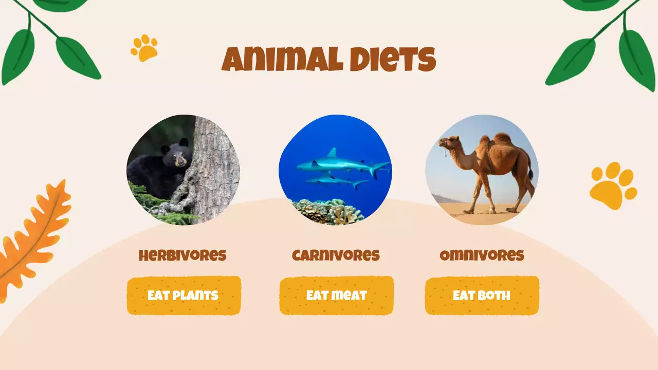 Brown Playful Animals Guide Presentation