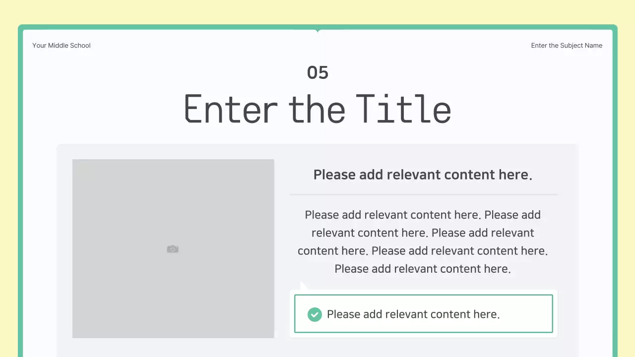 Apresentação do Guia de Aula Green Simple