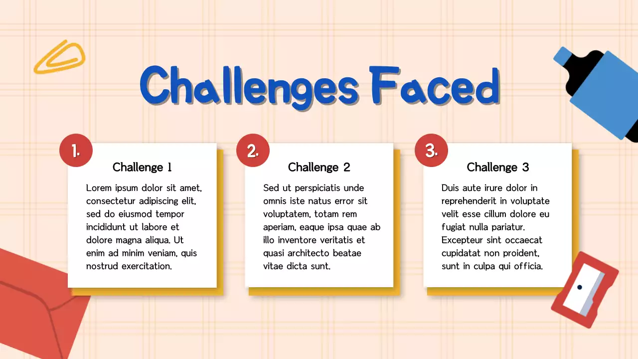 Blue Playful Project Presentation