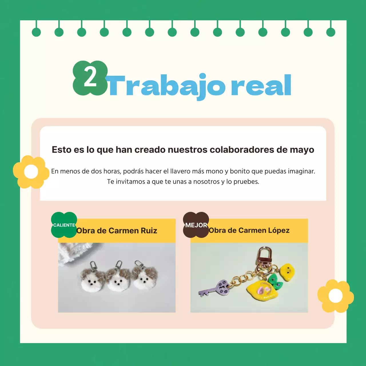 Guía de programas modernos de reciclaje en verde y azul claro