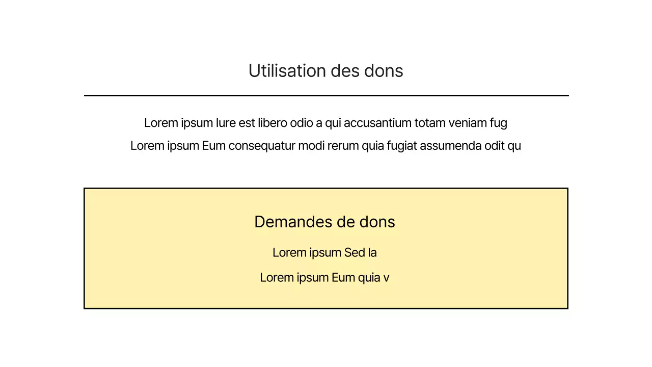 Proposition de parrainage d'une fête locale en jaune