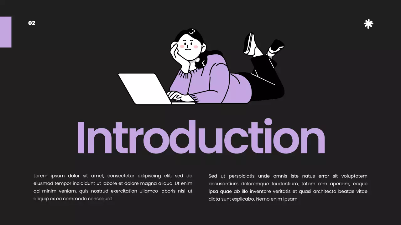 Purple Modern Study Guide Presentation