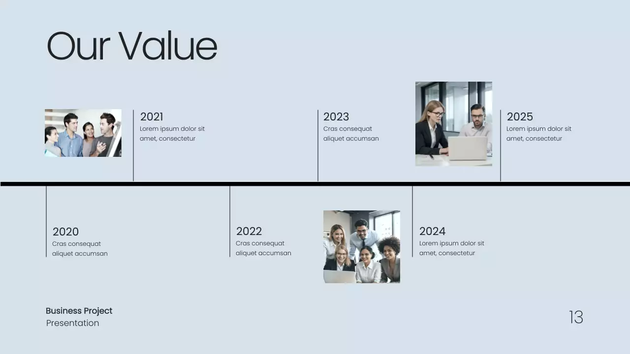 Blue Modern Business Presentation