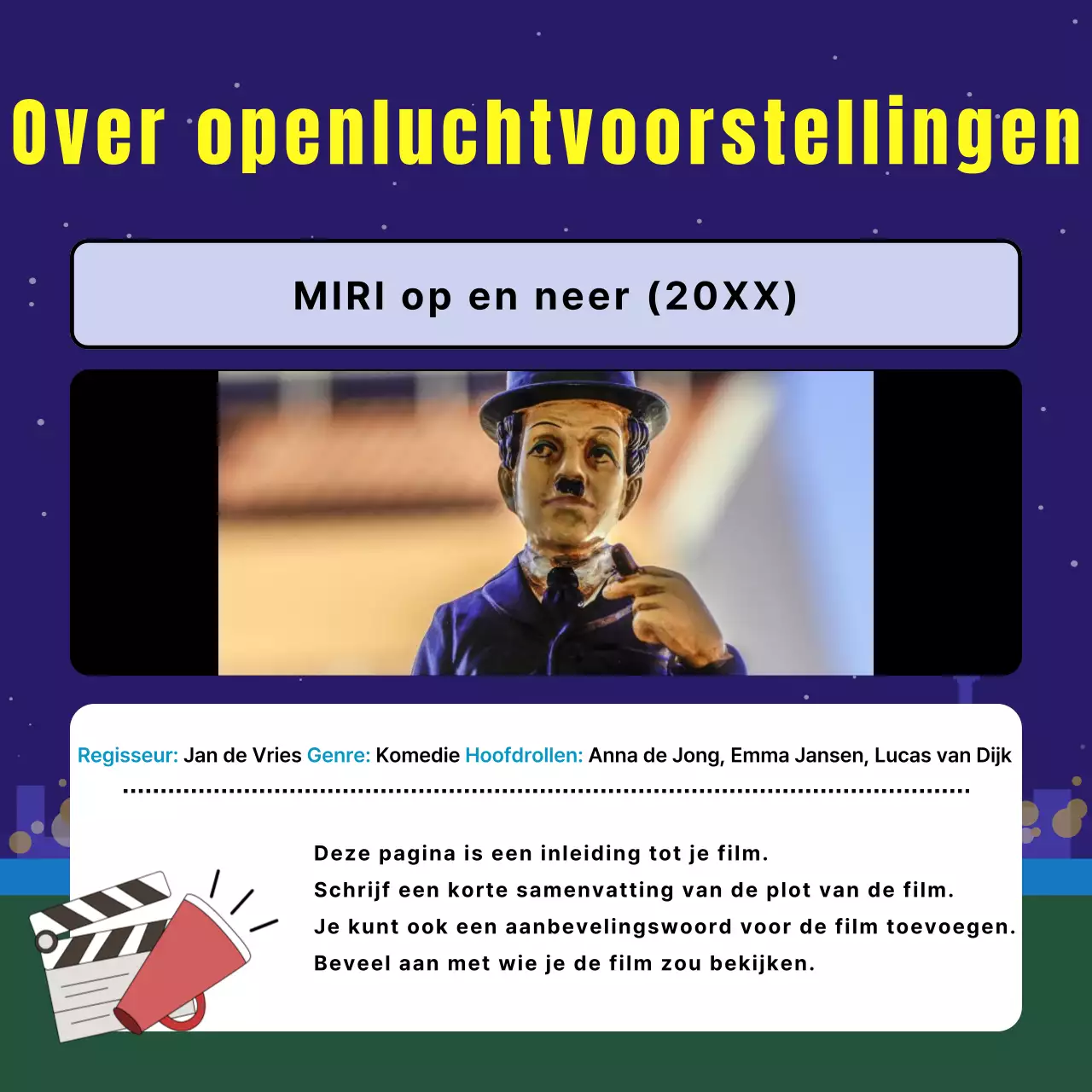 Promoot openluchtfilmvoorstellingen met de sodomietrend