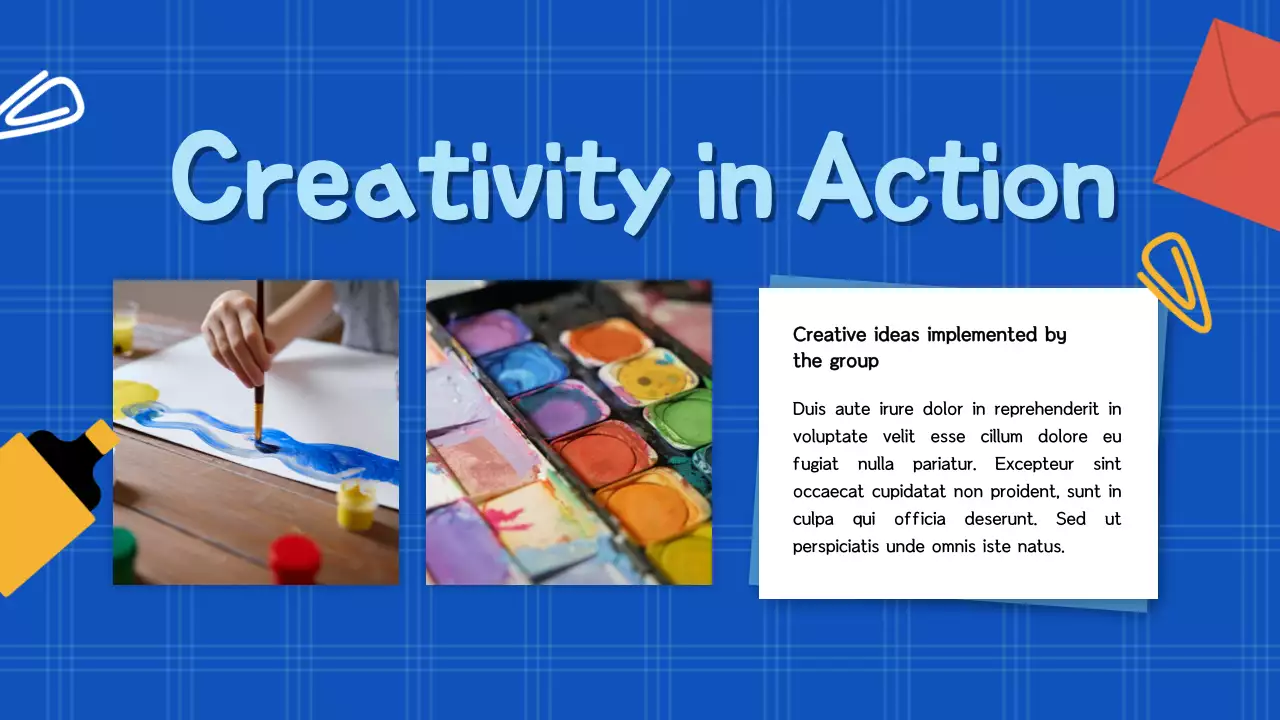 Blue Playful Project Presentation