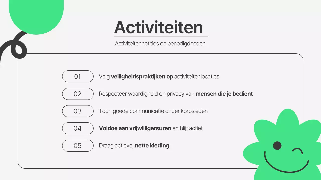 Een eenvoudige, groene en grijze inleiding tot NGO-vrijwilligerswerk vóór de workshop