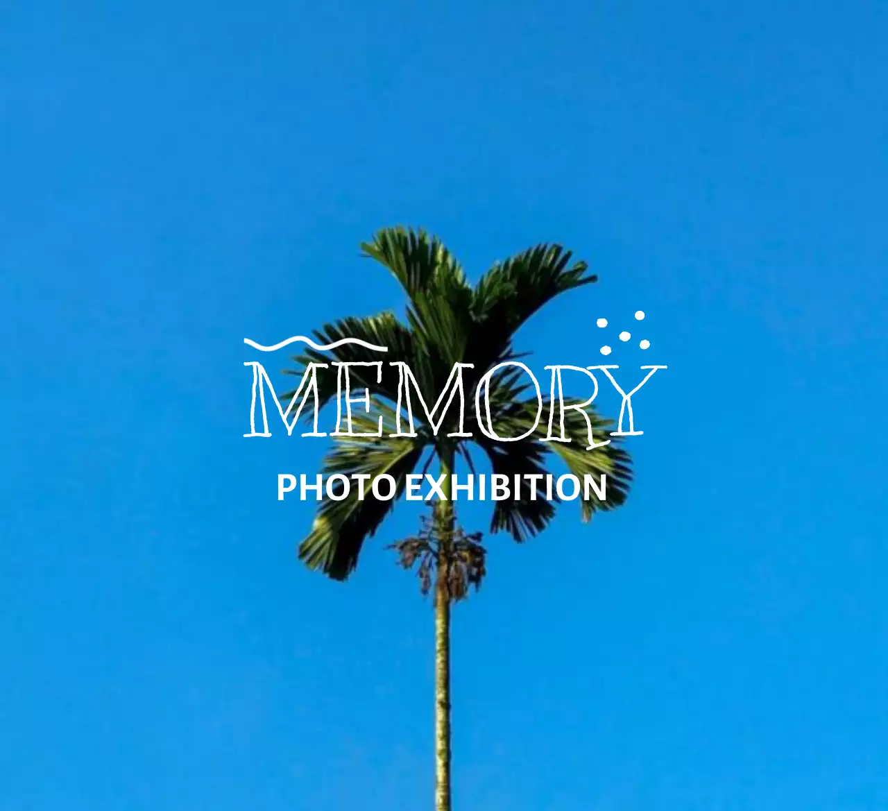 Photo exhibition merchandise with emotional photography and lettering concepts