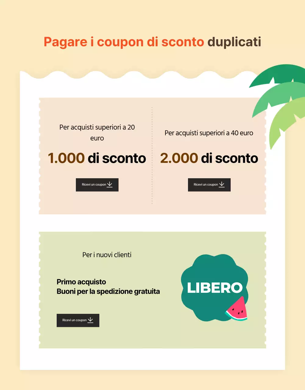 La nostra carrellata di semplici promozioni estive