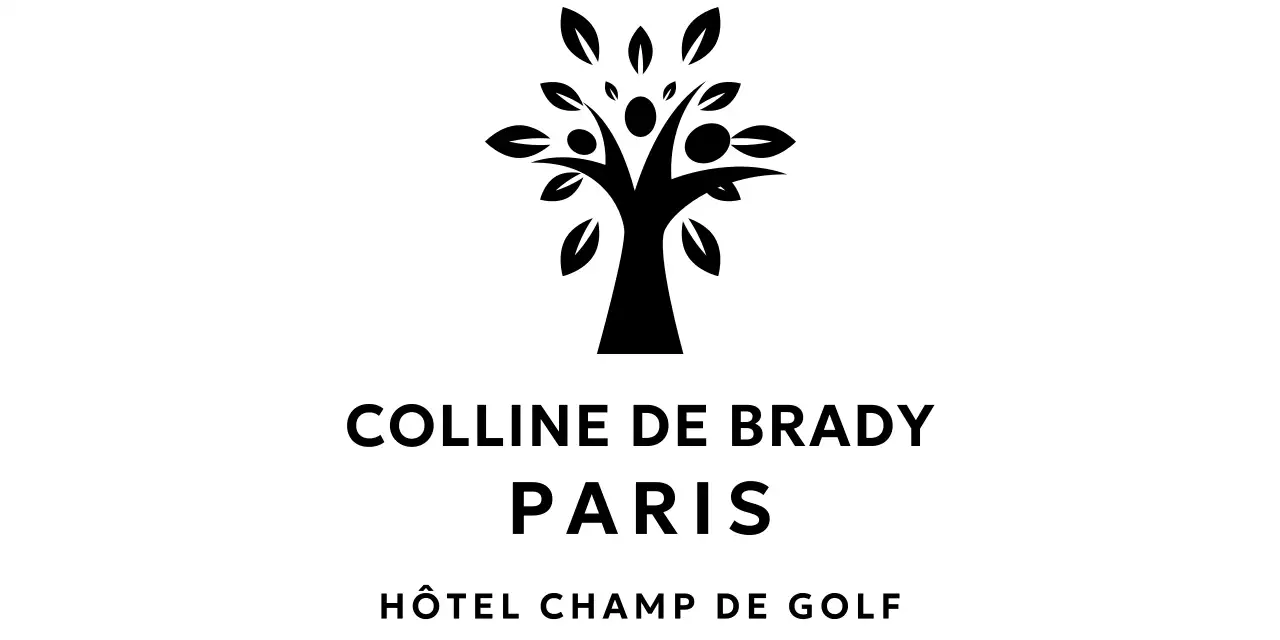 Conception d'un hôtel avec illustration d'un arbre avec des baies