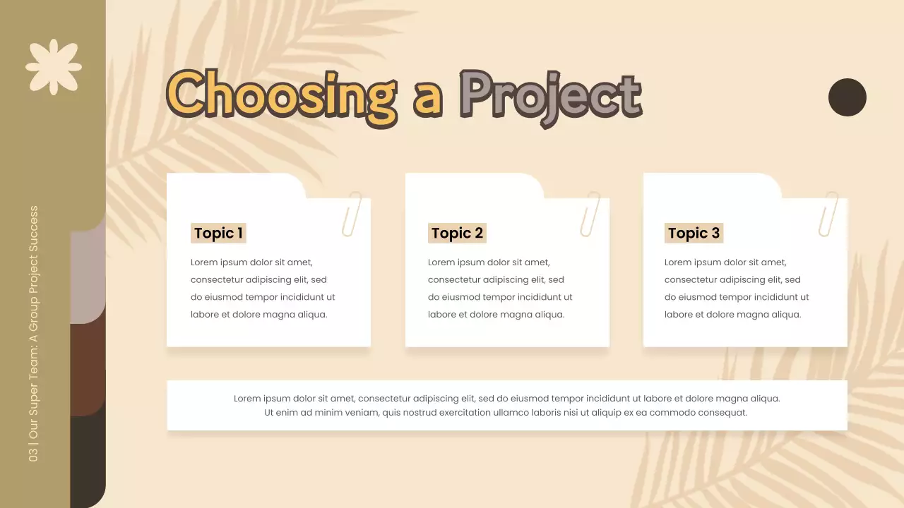 Beige Modern Project Presentation