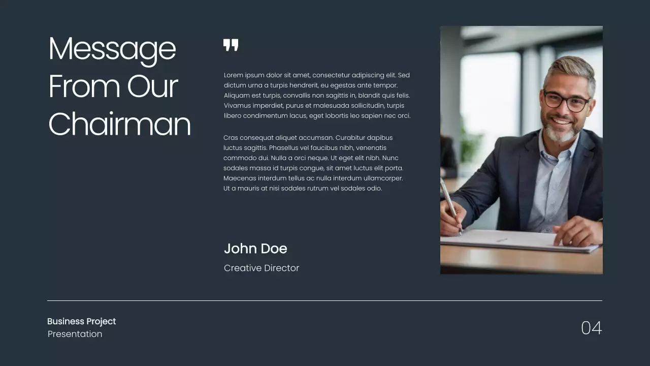 Blue Modern Business Presentation