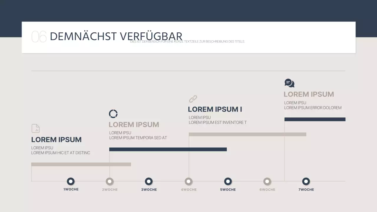 Einfacher Bericht über die Lehrerausbildung in Marineblau und Beige