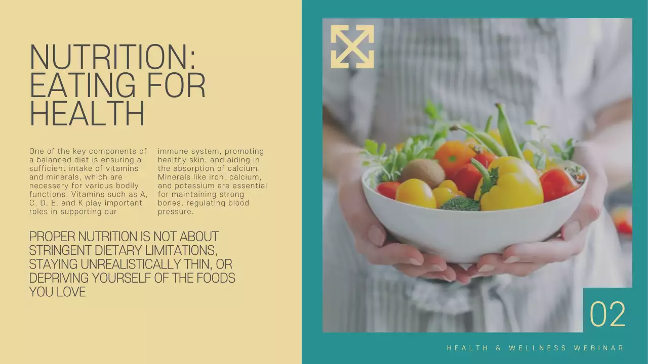 Teal Modern Wellness Guide Presentation