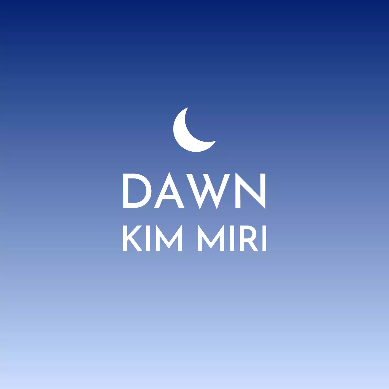 해와 달이 떠있는 그라데이션이 인상적인 깔끔한 디자인