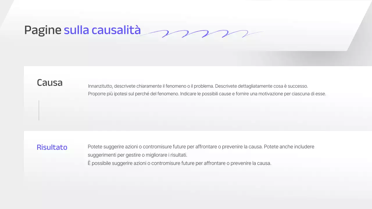 Un rapporto di pianificazione strategica aziendale grigio e semplice
