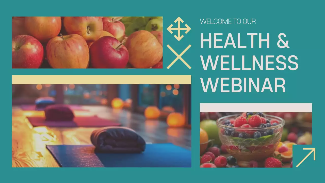 Teal Modern Wellness Guide Presentation
