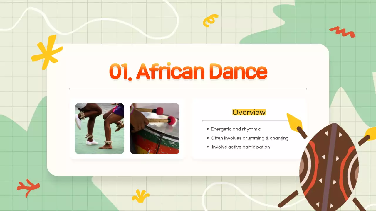 Apresentação de Dança Cultural Verde