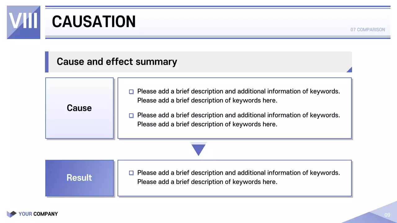 A simple mauve and white public sector printable report