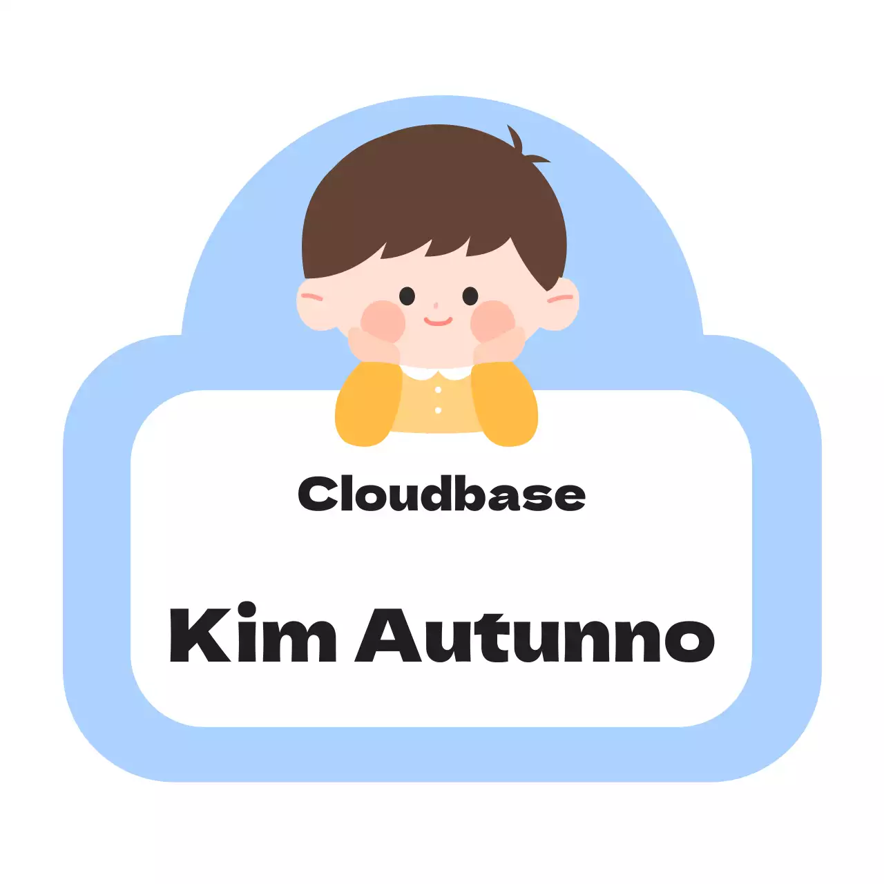 Simpatiche targhette per la scuola dell'infanzia con illustrazioni di personaggi per bambini