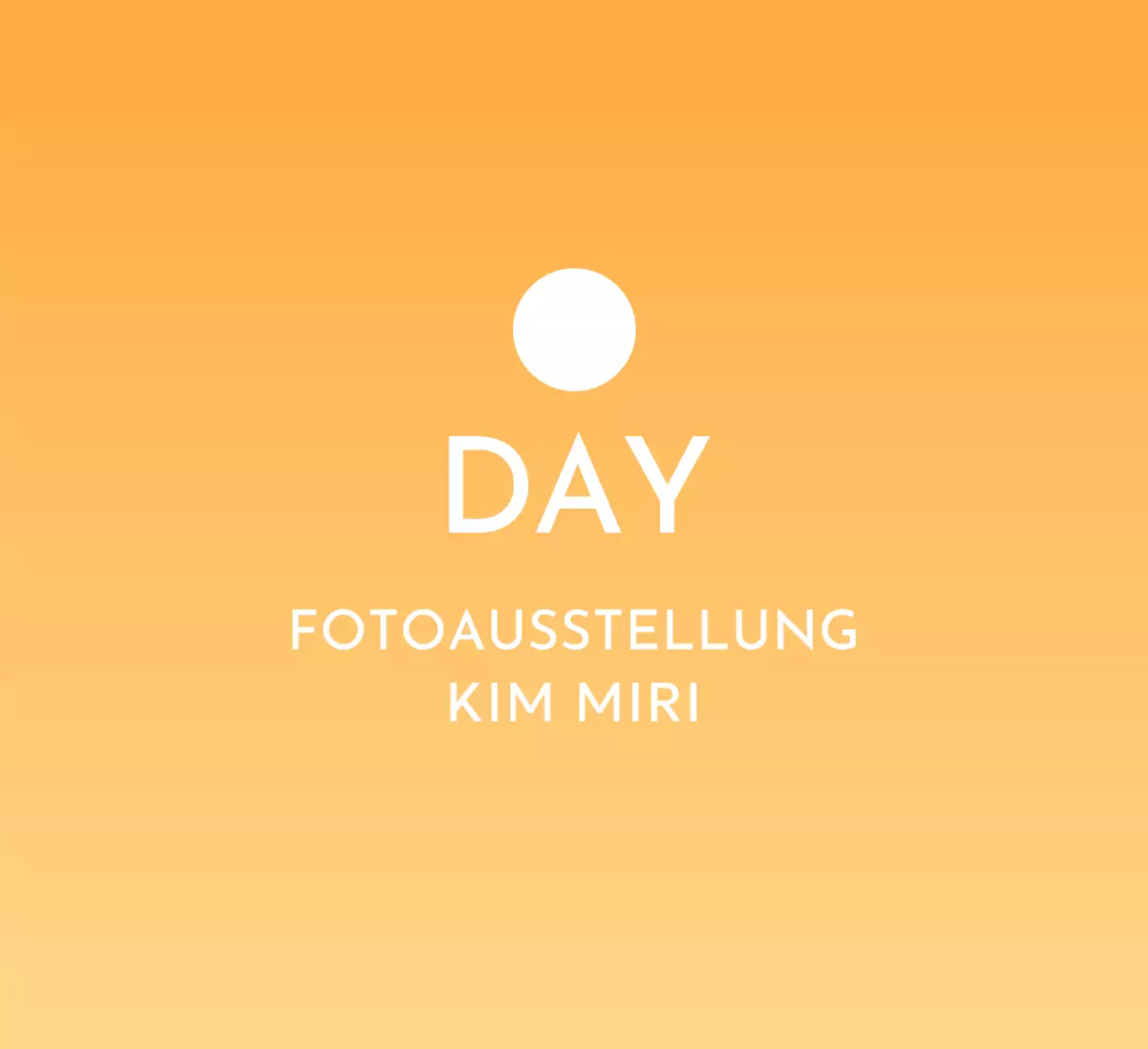 Sauberes Design mit fließenden Farbverläufen von Sonne und Mond