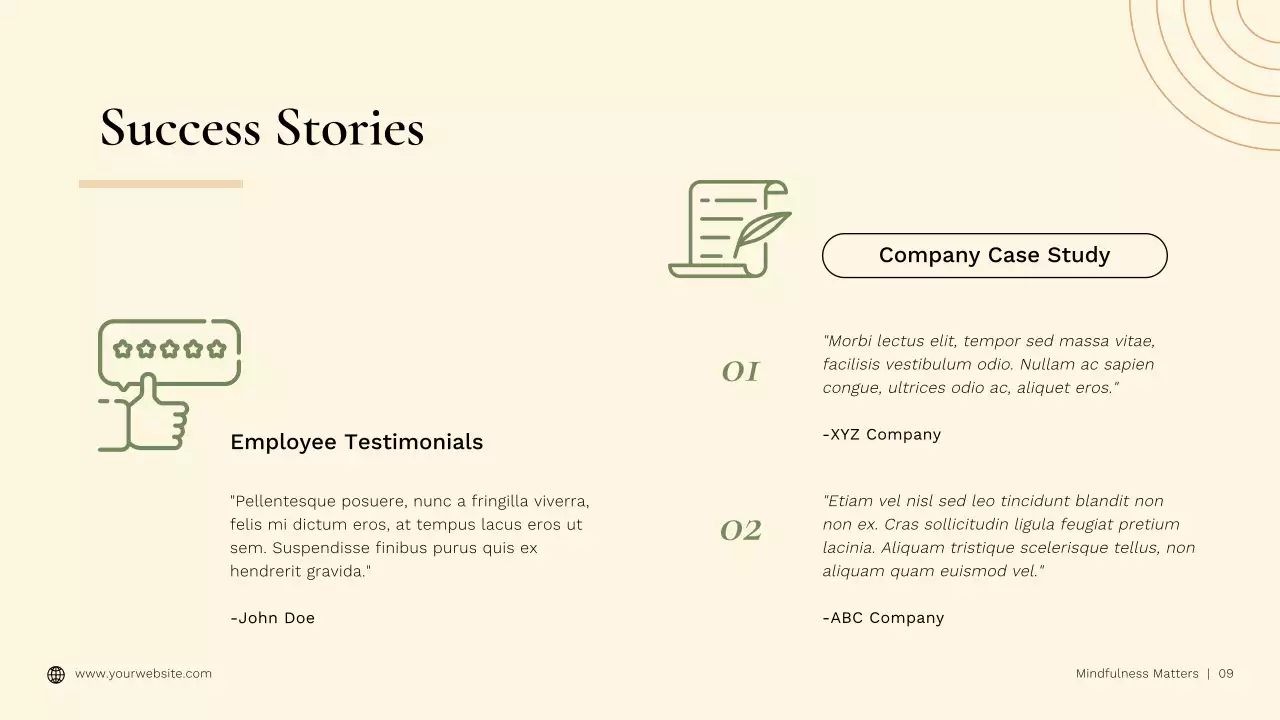 Beige Modern Yoga Presentation