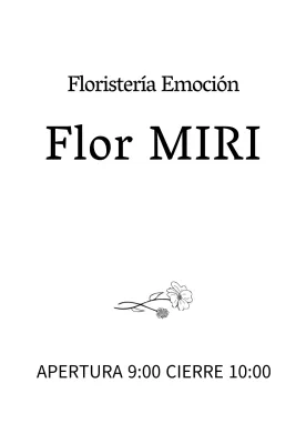 Floristería señalización tienda de flores con una línea floral sentimental boceto ilustración