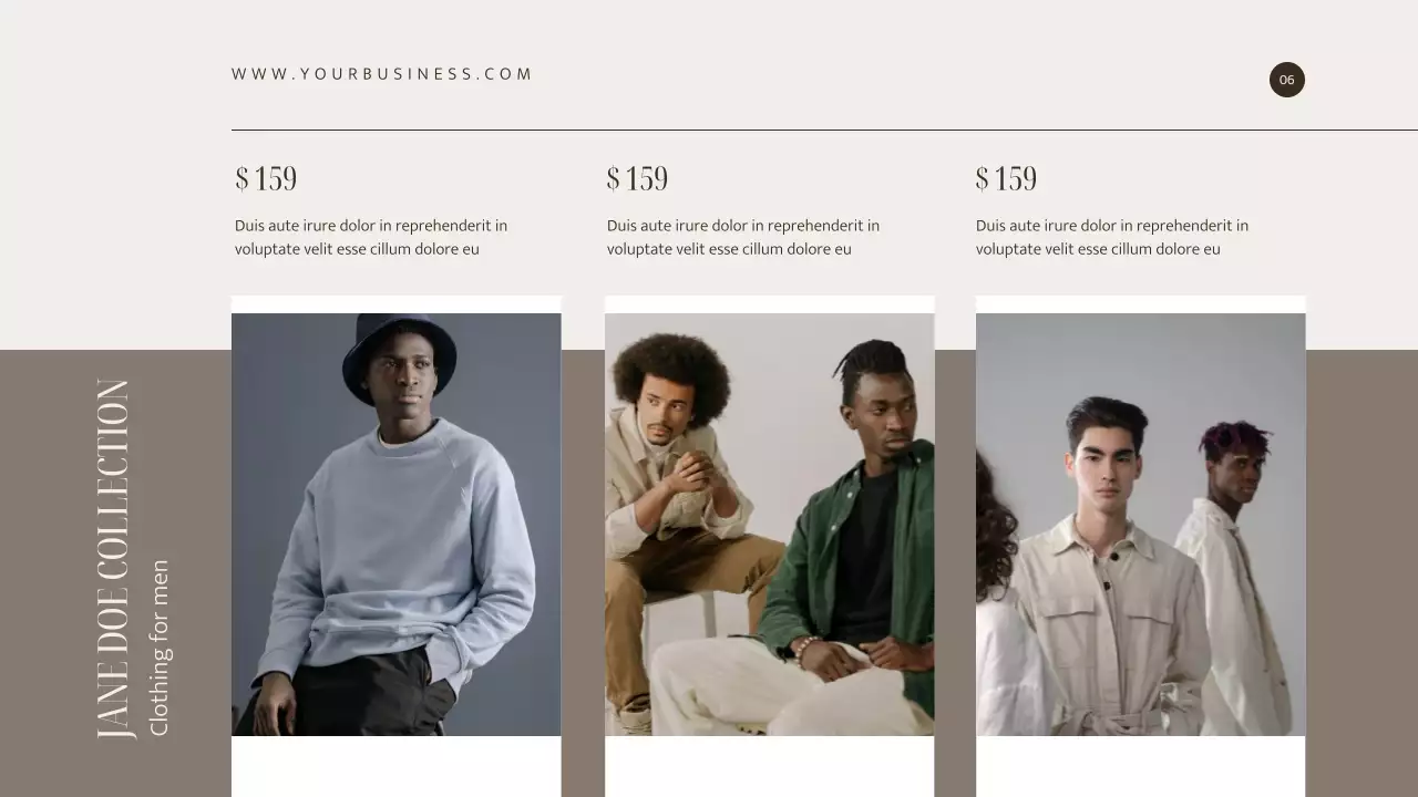 Beige Elegant Fashion Promotion Presentation