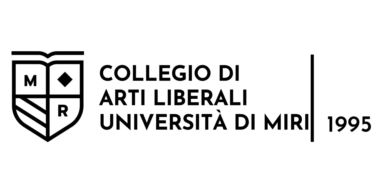Design con l'emblema della scuola sotto forma di bandiera