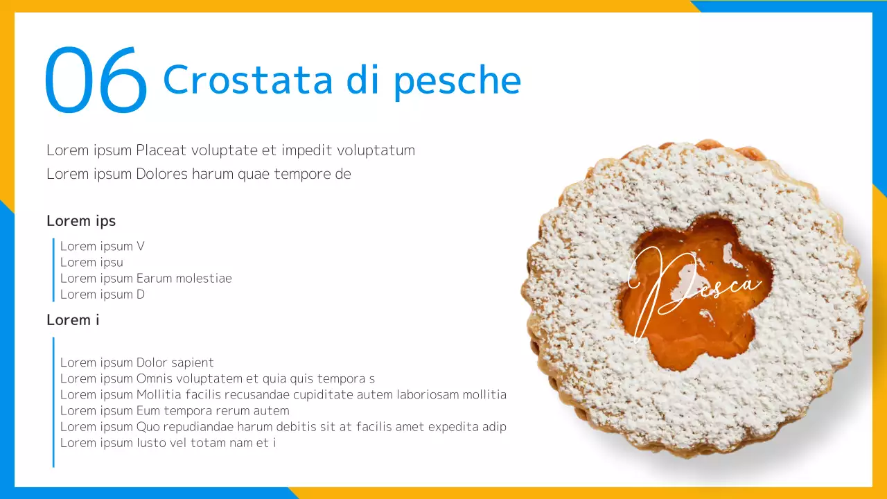 Un'introduzione rinfrescante alla ricetta del dessert estivo in giallo e azzurro