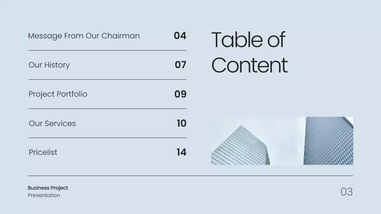 Blue Modern Business Presentation