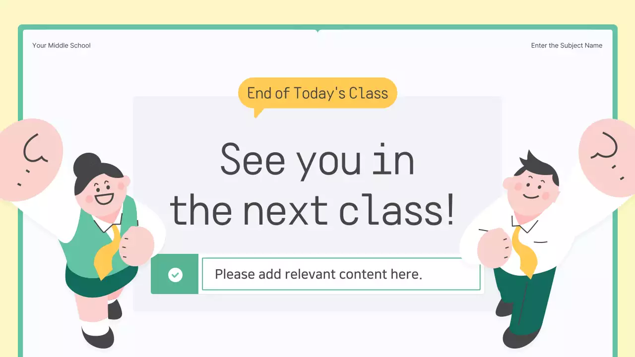 Apresentação do Guia de Aula Green Simple