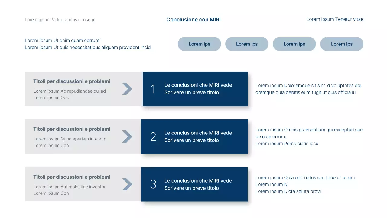 Semplice rapporto sulle entrate e sulle prestazioni aziendali in blu e bianco