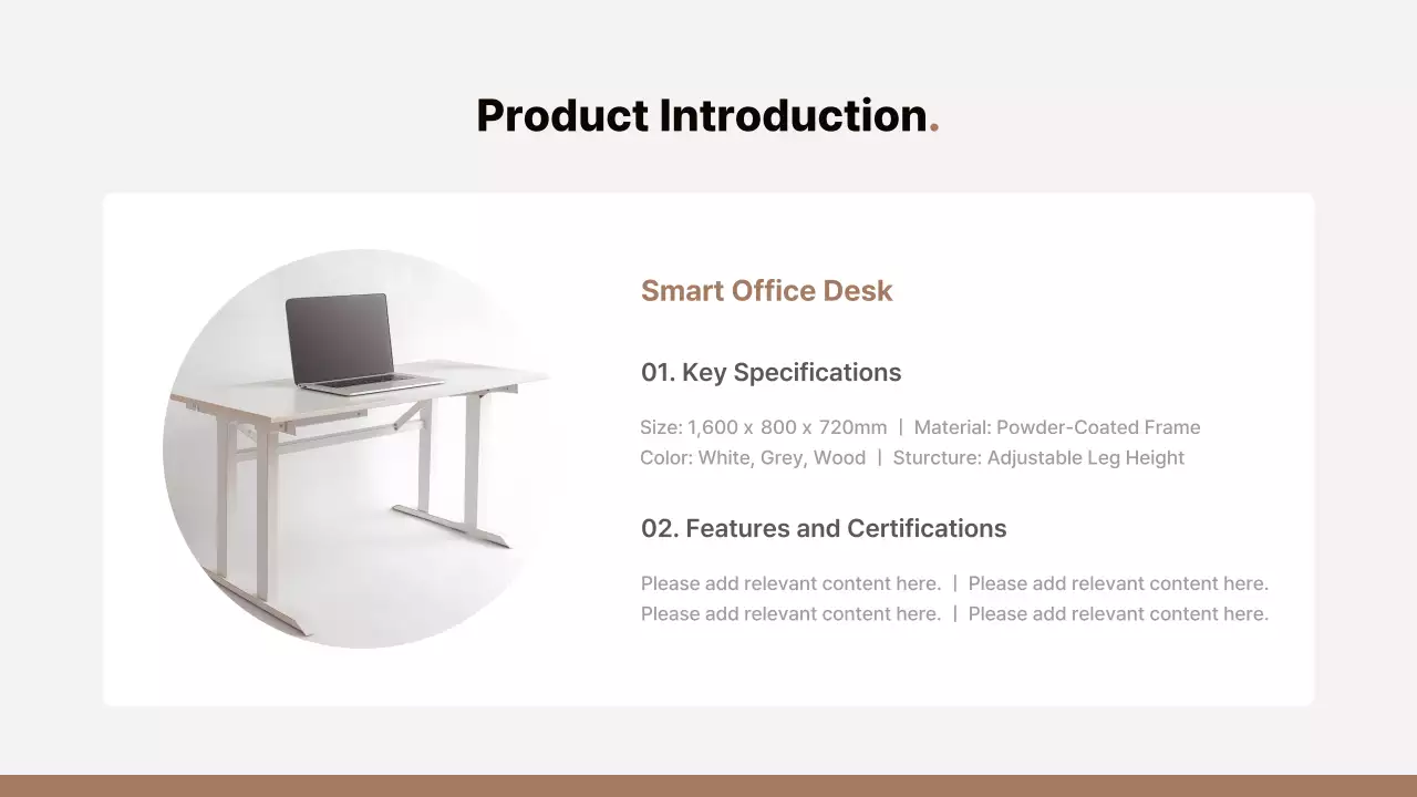 Brown Modern Office Proposal Presentation