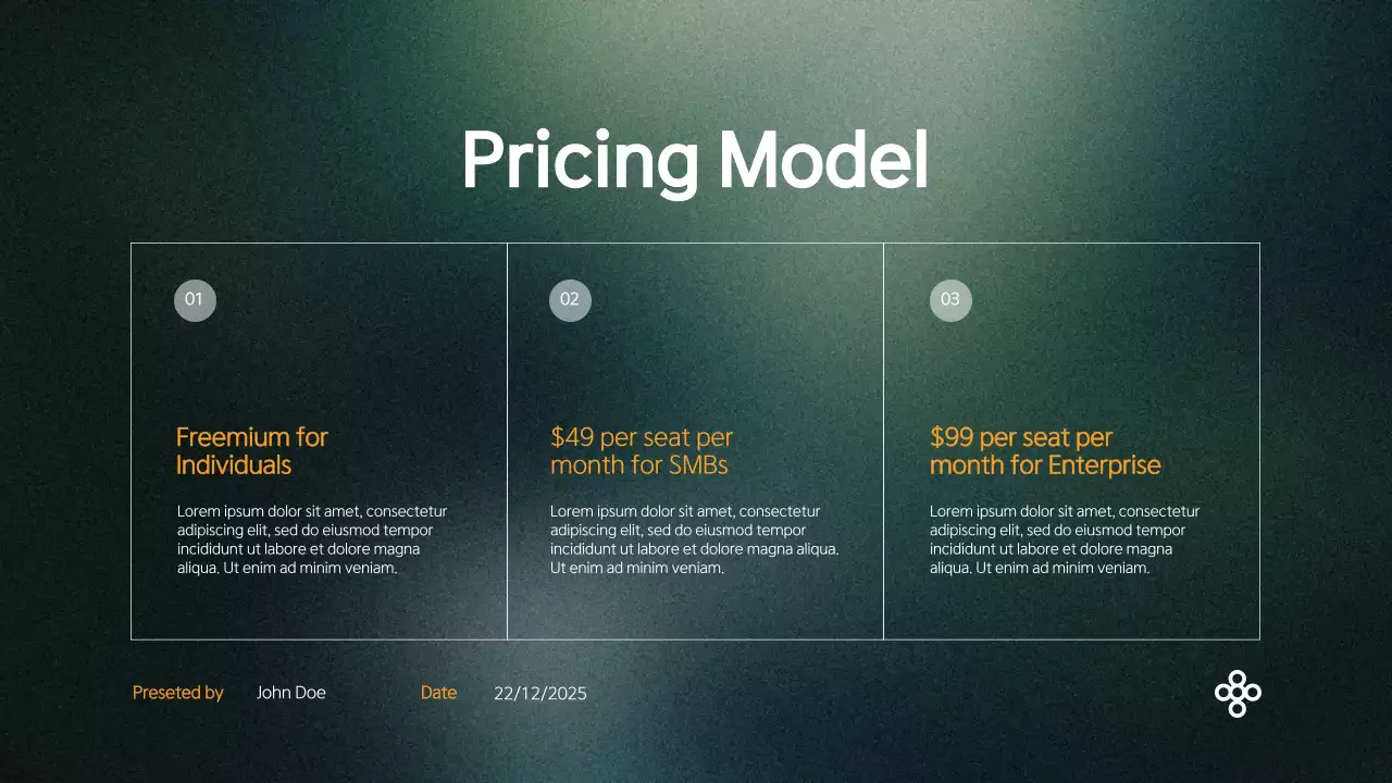 Grey Professional Business Plan Presentation