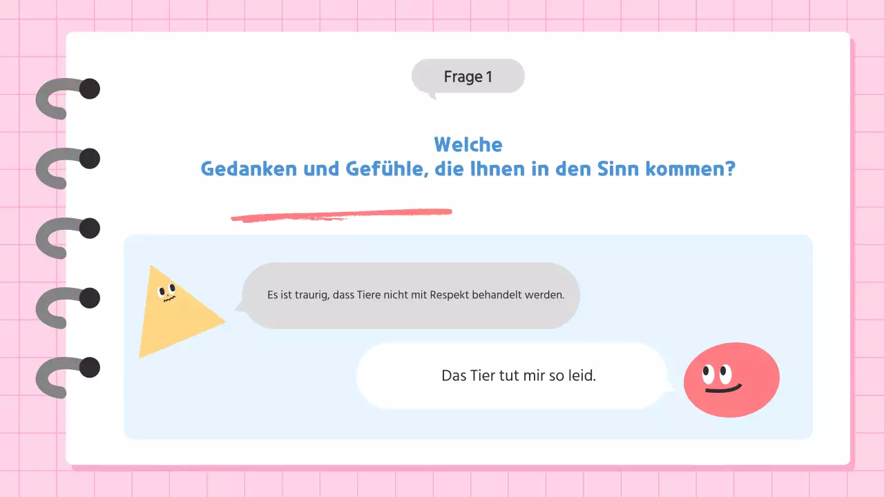 Niedliche Ressourcen für den Sprachunterricht in der Grundschule in Blau und Rosa