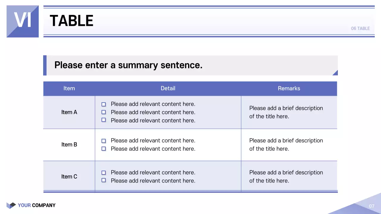 A simple mauve and white public sector printable report