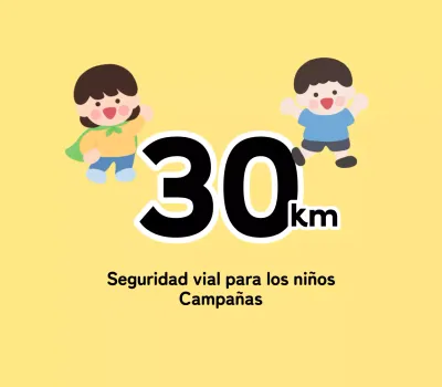 Simpática campaña de seguridad vial con personajes infantiles